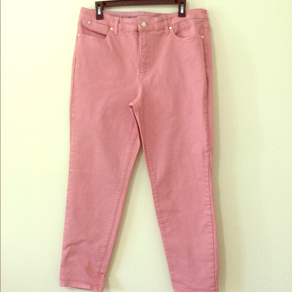 Talbots pink jeans